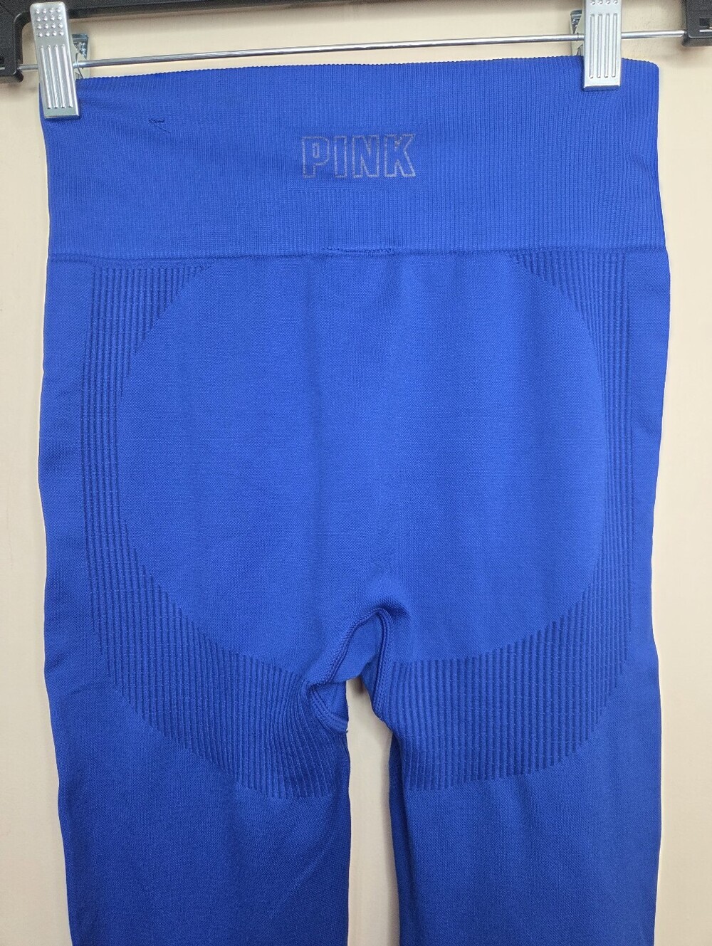 Victoria’s Secret Pink Seamless Workout Quarter Zip Top & Pans Set XS 2 PIECES. - Picture 9 of 16